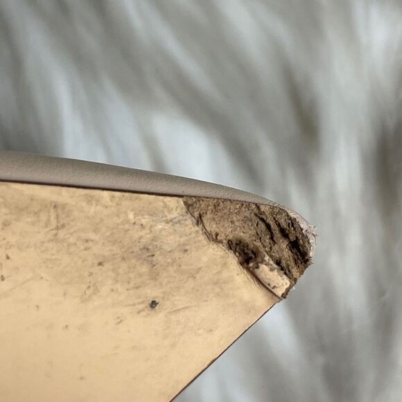 Charles David Nude Maxx Leather Stiletto Heels Sz 11 - Picture 5 of 6